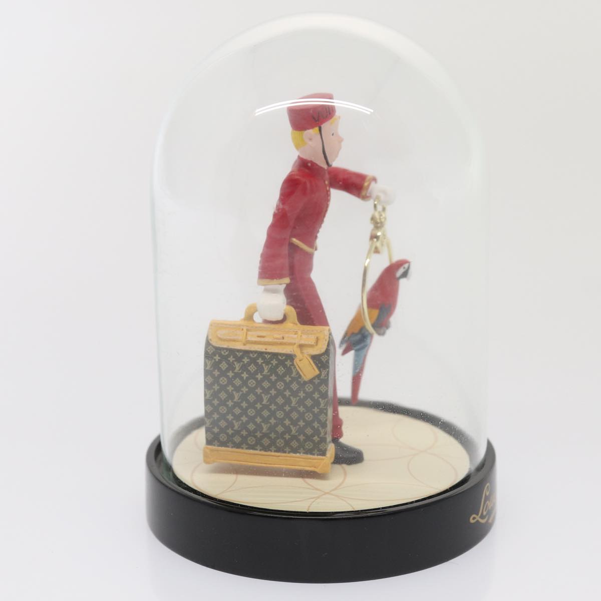 LOUIS VUITTON Bellboy Snow Globe Clear M99551 LV Auth 86953