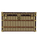 LOUIS VUITTON MALLE COURRIER 1888 Paper weight Beige Brown M99729 LV Auth 86955-13