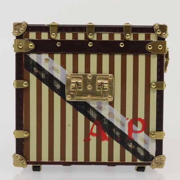 LOUIS VUITTON MALLE COURRIER 1888 Paper weight Beige Brown M99729 LV Auth 86955