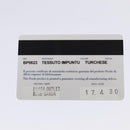 PRADA Chain Shoulder Bag Nylon Turquoise Blue Silver Auth 86958V-11