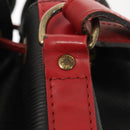 LOUIS VUITTON Epi Noe Shoulder Bag Bicolor Black Red M44017 LV Auth 86988-18