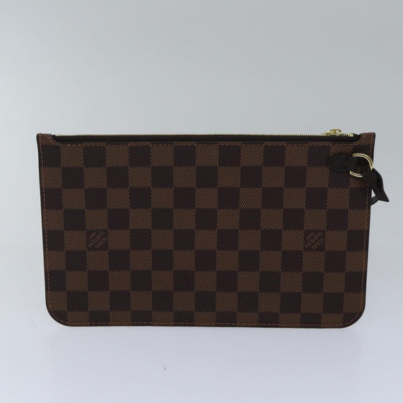LOUIS VUITTON Damier Ebene Neverfull GM Tote Bag N51106 LV Auth 86989SA