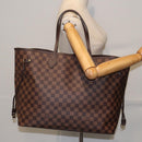 LOUIS VUITTON Damier Ebene Neverfull GM Tote Bag N51106 LV Auth 86989SA-26