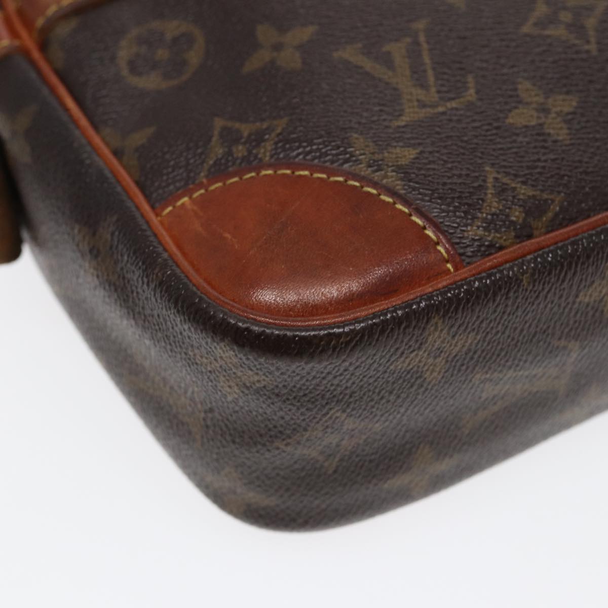 LOUIS VUITTON Monogram Compiegne 28 Clutch Bag M51845 LV Auth 87016