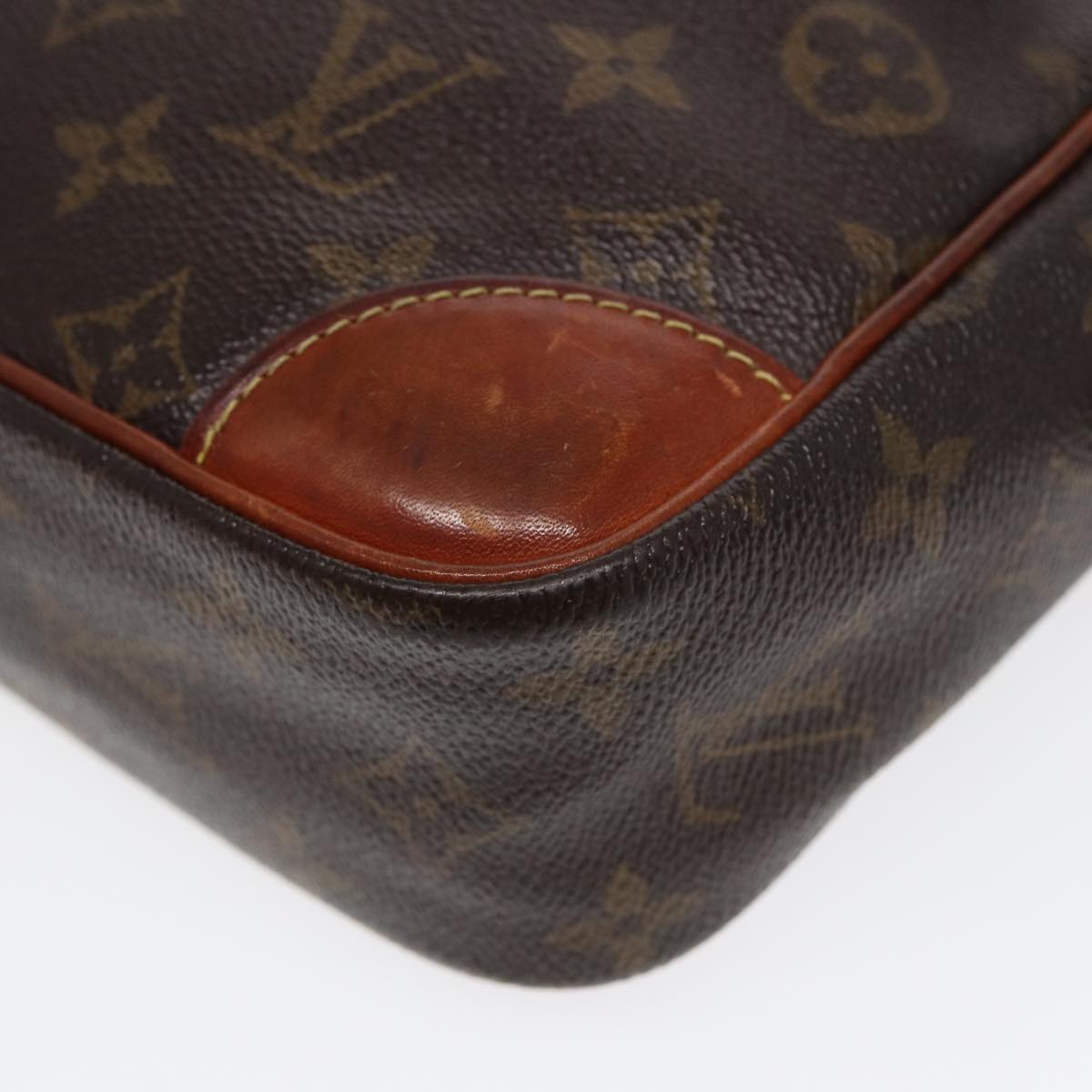 LOUIS VUITTON Monogram Compiegne 28 Clutch Bag M51845 LV Auth 87016