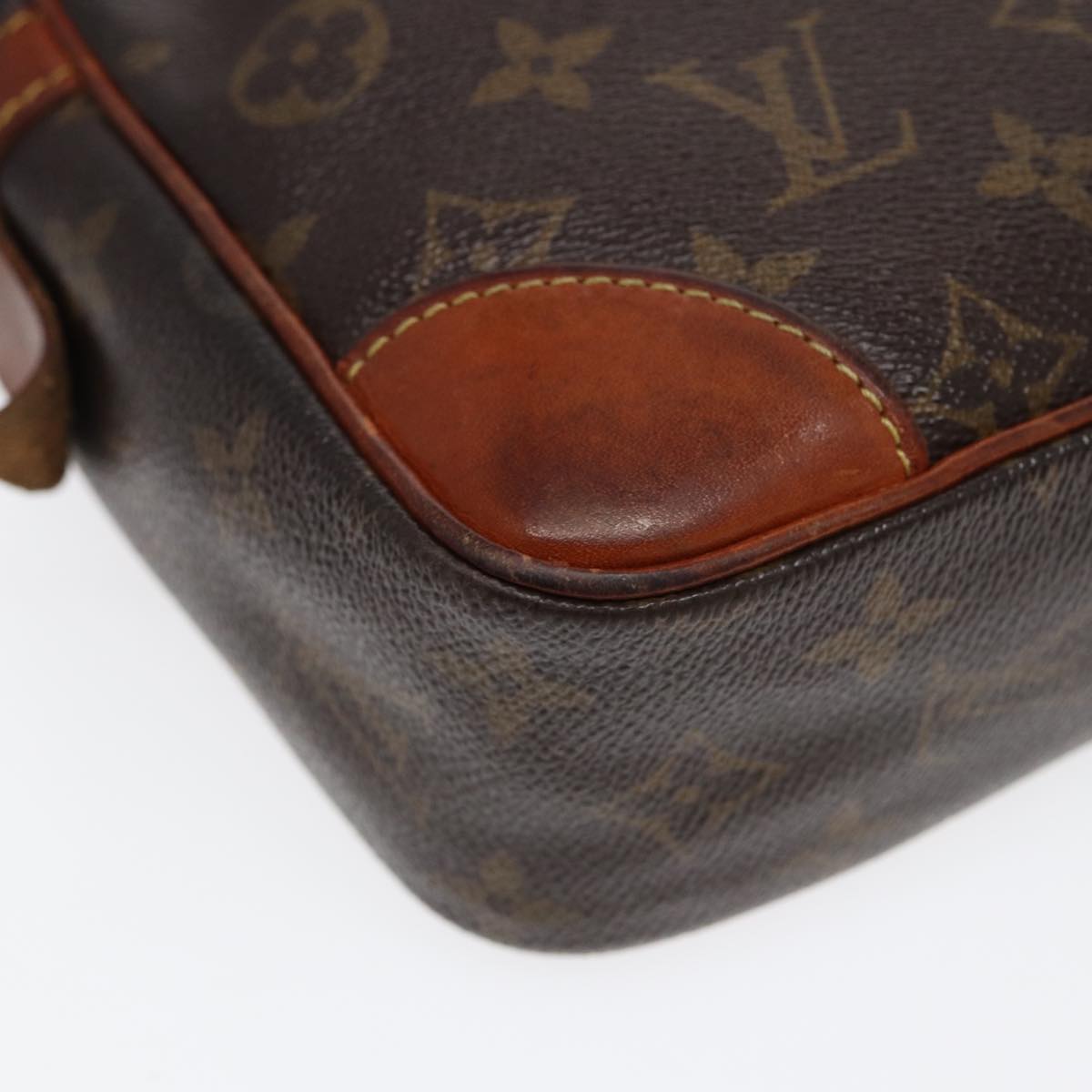 LOUIS VUITTON Monogram Compiegne 28 Clutch Bag M51845 LV Auth 87016