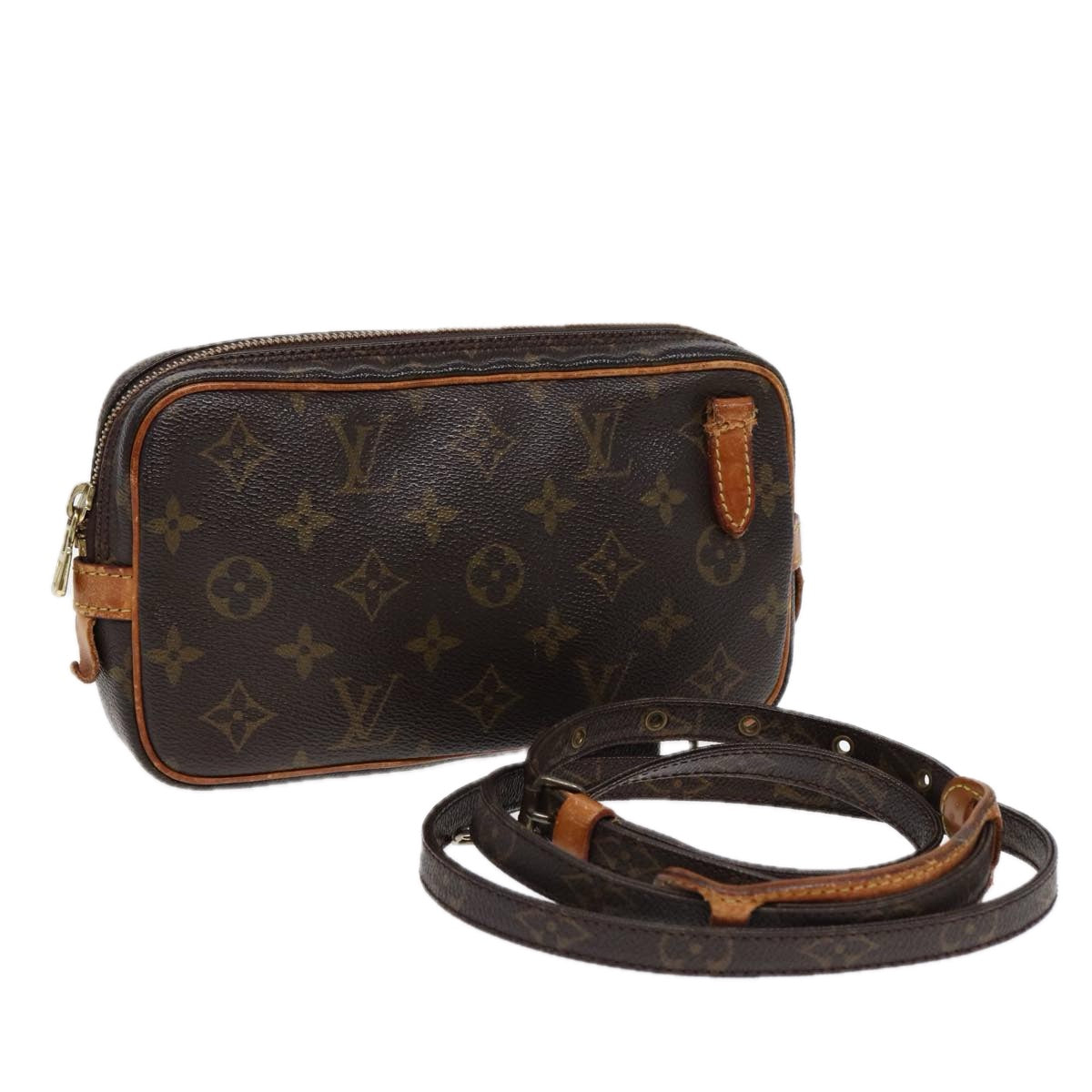 LOUIS VUITTON Monogram Marly Bandouliere Shoulder Bag M51828 LV Auth 87018