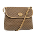 GUCCI Micro GG Supreme Shoulder Bag PVC Beige Gold 49 007 5548 Auth 87020-1