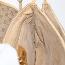 GUCCI Micro GG Supreme Shoulder Bag PVC Beige Gold 49 007 5548 Auth 87020-20