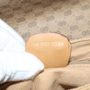 GUCCI Micro GG Supreme Shoulder Bag PVC Beige Gold 49 007 5548 Auth 87020-12