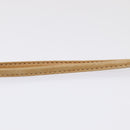 GUCCI Micro GG Supreme Shoulder Bag PVC Beige Gold 49 007 5548 Auth 87020-8