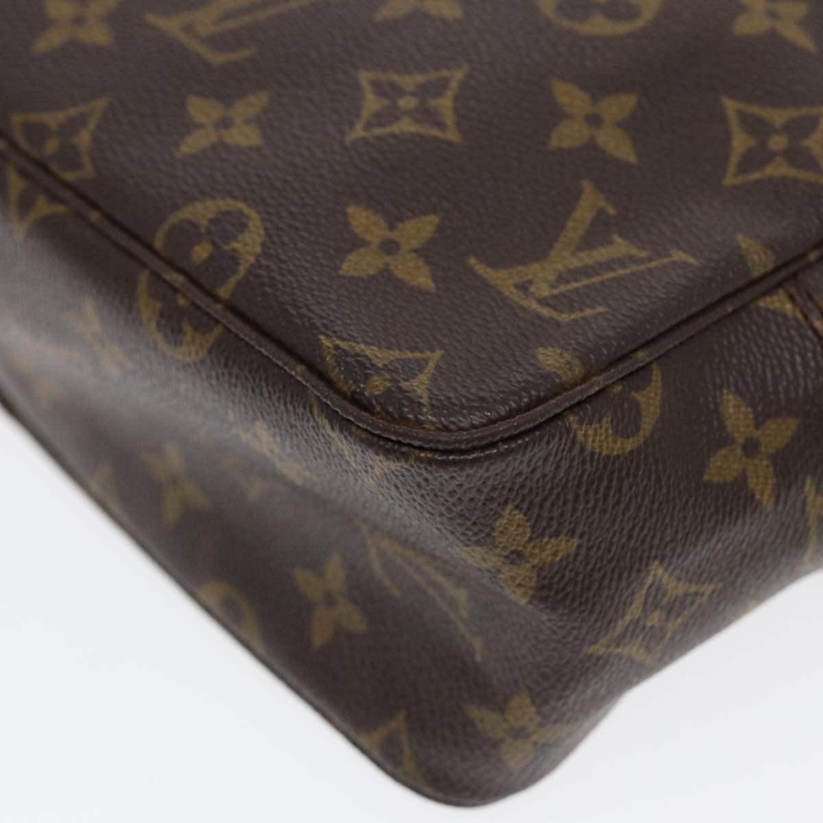 LOUIS VUITTON Monogram Trousse Toilette 28 Clutch Bag M47522 LV Auth 87027