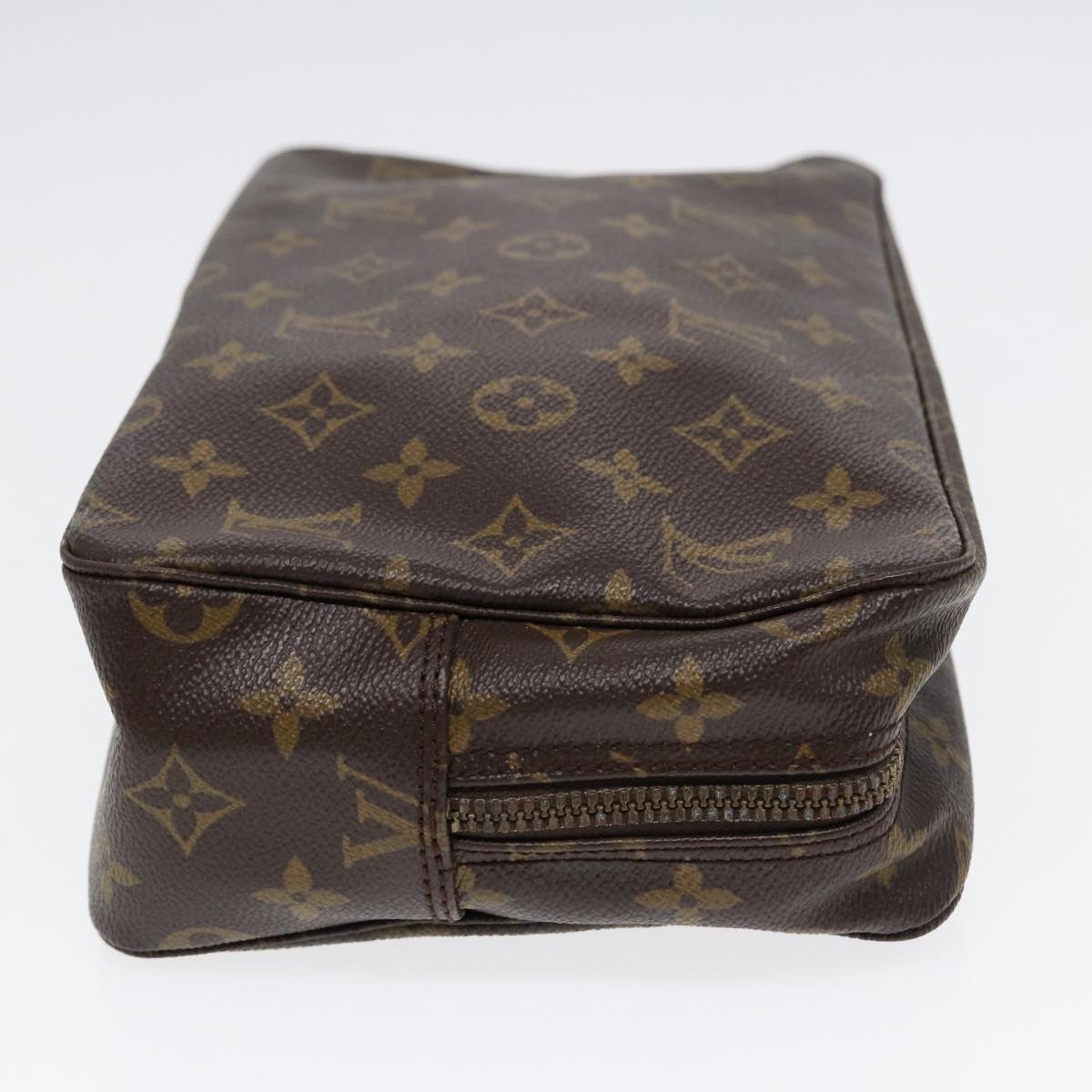 LOUIS VUITTON Monogram Trousse Toilette 28 Clutch Bag M47522 LV Auth 87027