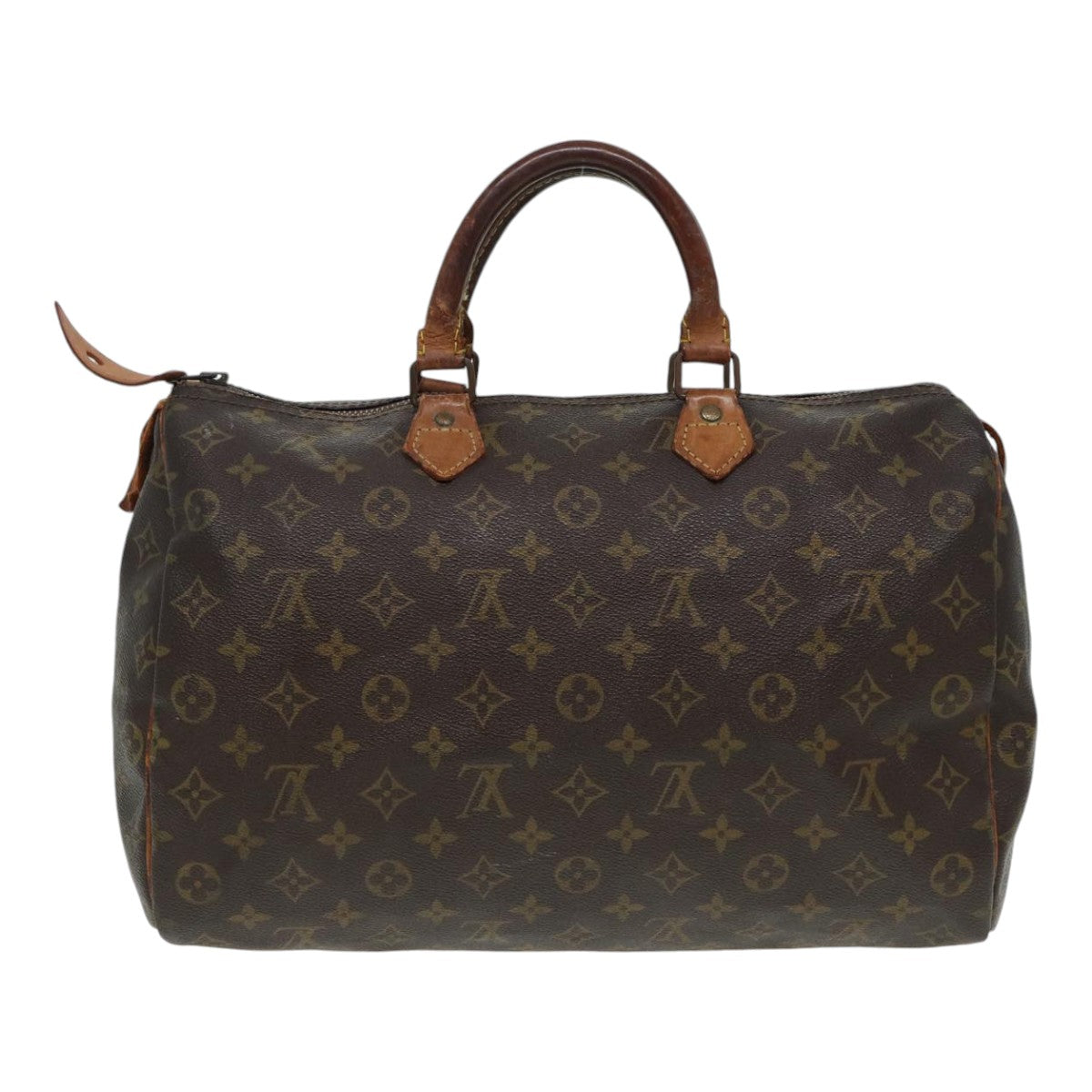 LOUIS VUITTON Monogram Speedy 35 Hand Bag Vintage M41524 LV Auth 87030 - 0