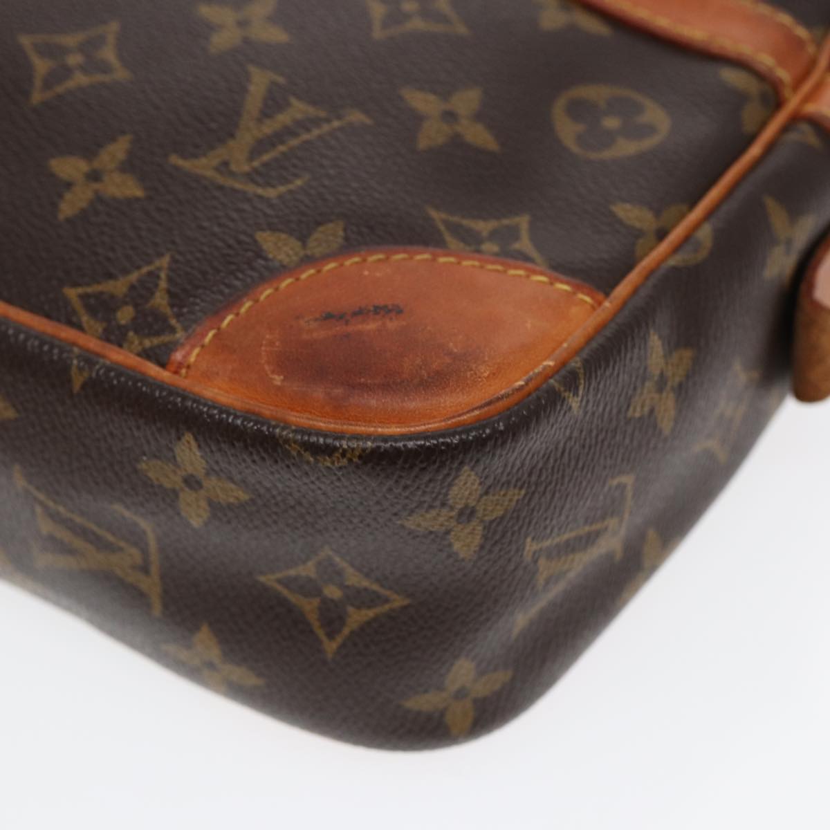 LOUIS VUITTON Monogram Compiegne 28 Clutch Bag M51845 LV Auth 87047