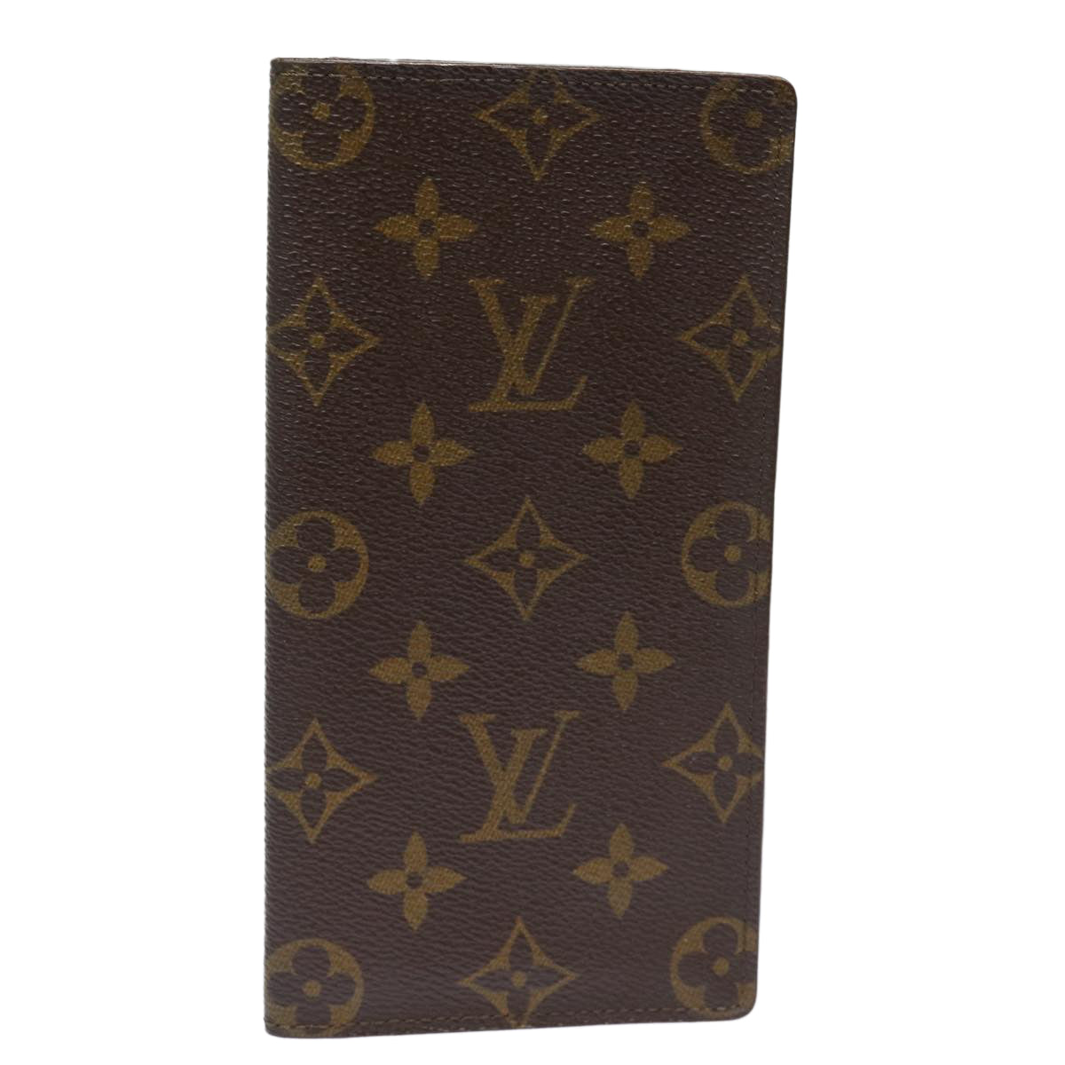 LOUIS VUITTON Monogram Porte Cartes Credit Billfold Wallet M60825 LV Auth 87051