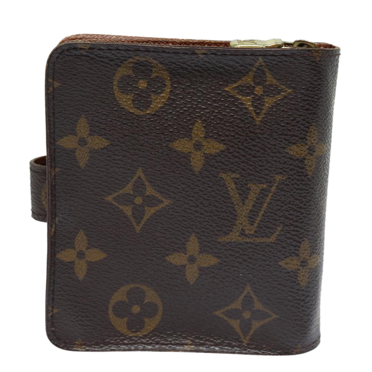 LOUIS VUITTON Monogram Compact Zip Wallet M61667 LV Auth 87079 - 0