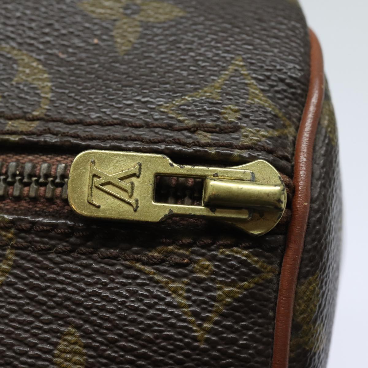 LOUIS VUITTON Monogram Papillon 26 Hand Bag Vintage M51386 LV Auth 87082