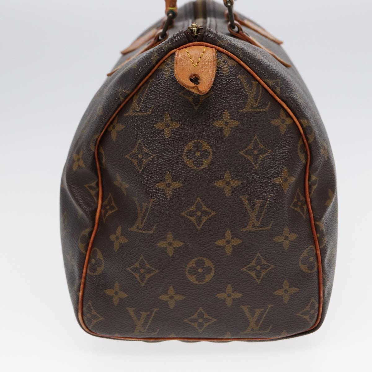 LOUIS VUITTON Monogram Speedy 30 Hand Bag M41526 LV Auth 87100