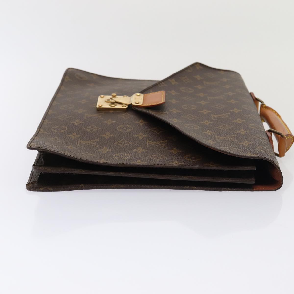 LOUIS VUITTON Monogram Serviette Conseiller Briefcase M53331 LV Auth 87132