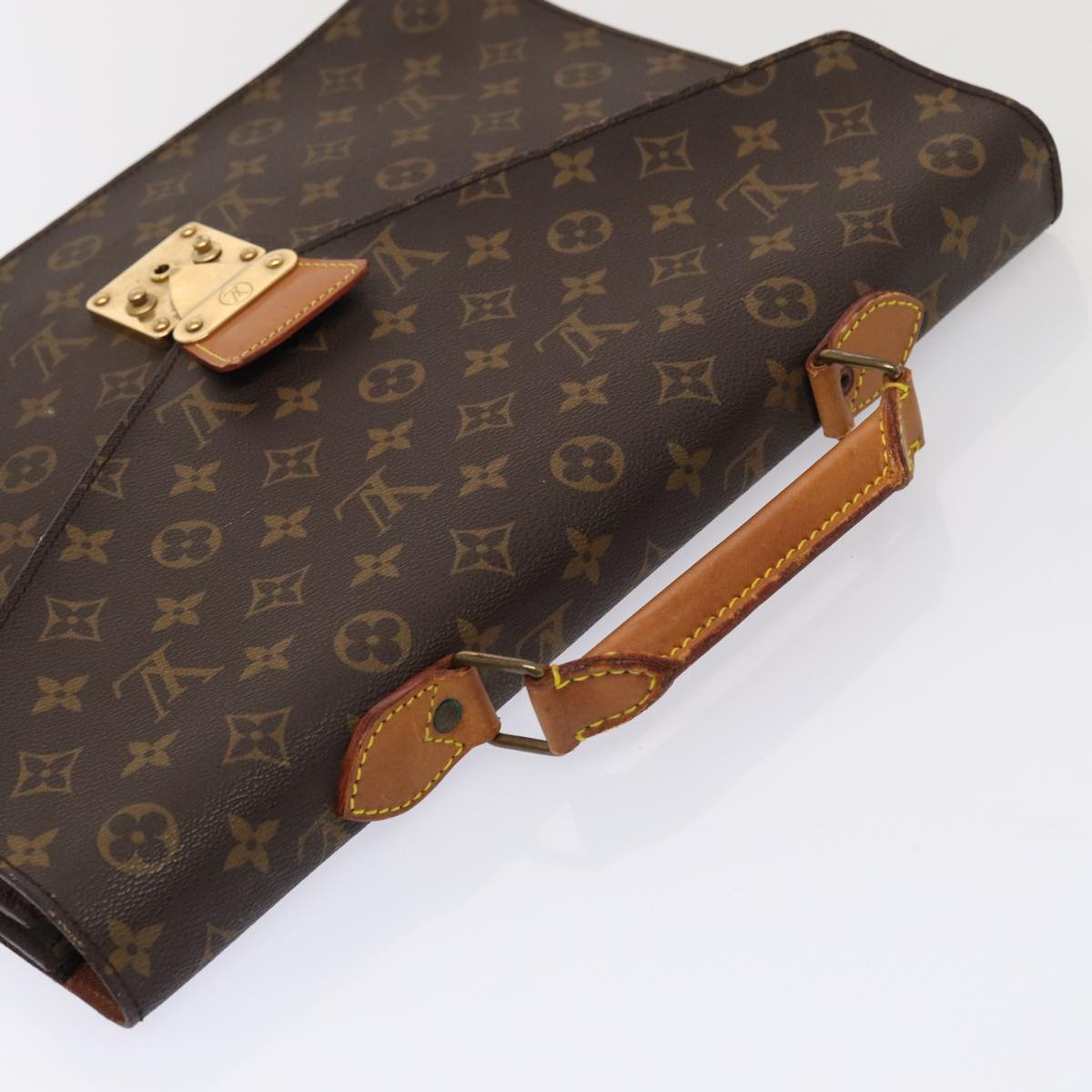 LOUIS VUITTON Monogram Serviette Conseiller Briefcase M53331 LV Auth 87132