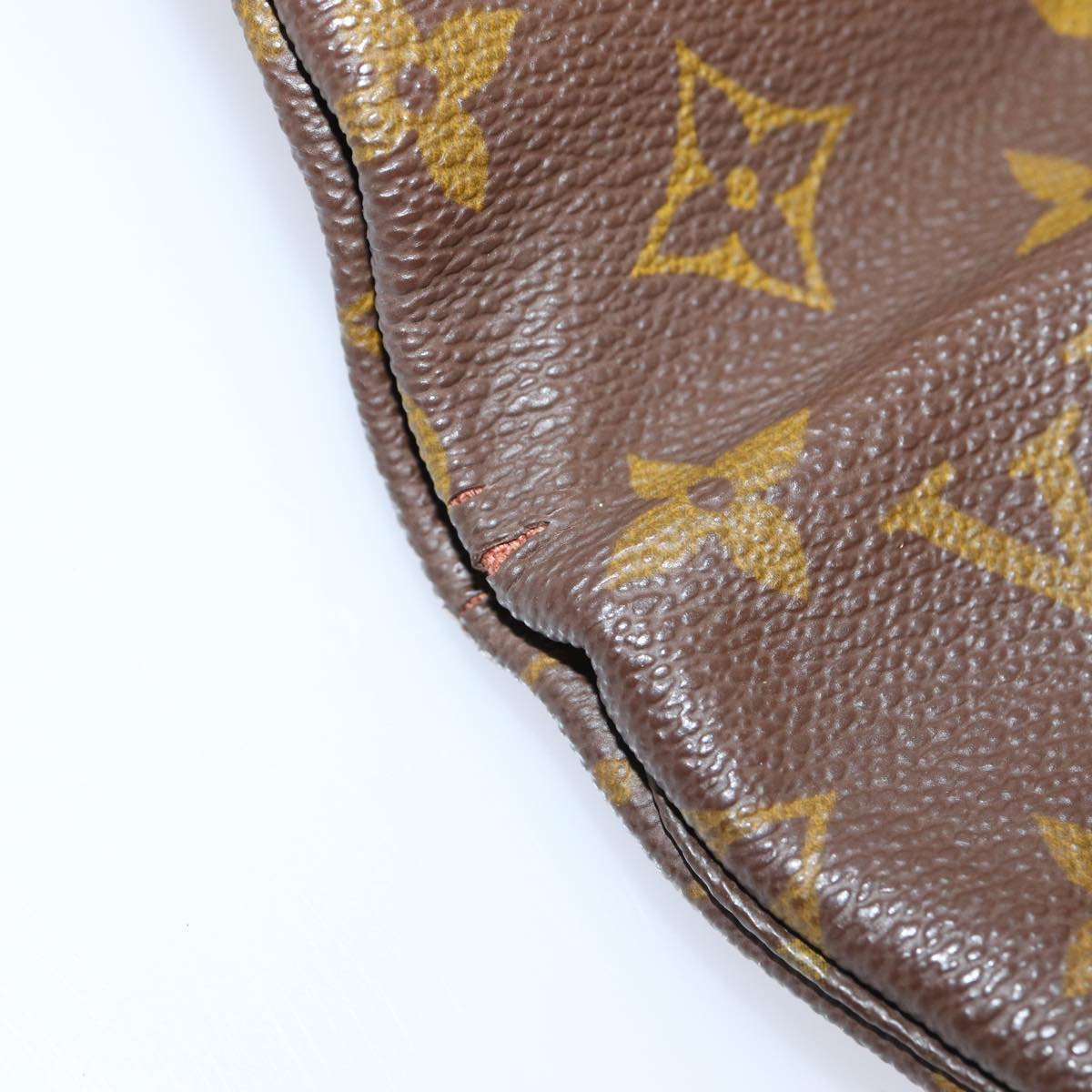 LOUIS VUITTON Monogram Pochette Priant Clutch Bag M51805 LV Auth 87133