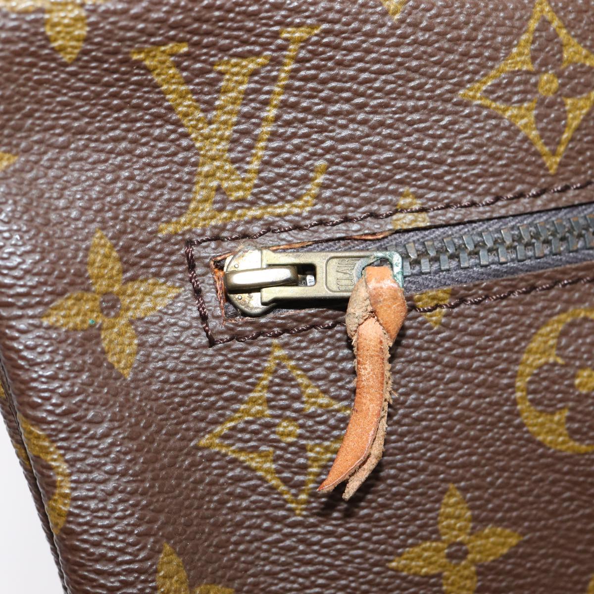 LOUIS VUITTON Monogram Pochette Priant Clutch Bag M51805 LV Auth 87133