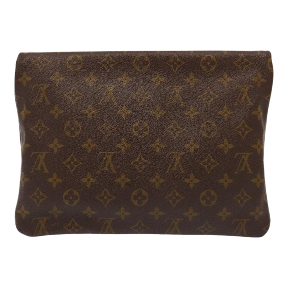 LOUIS VUITTON Monogram Pochette Priant Clutch Bag M51805 LV Auth 87133