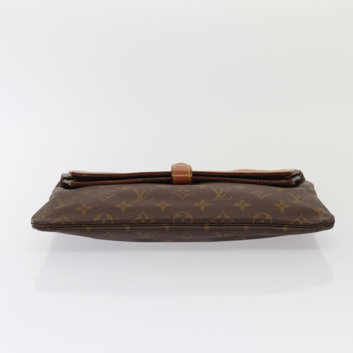 LOUIS VUITTON Monogram Pochette Priant Clutch Bag M51805 LV Auth 87133