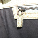 GUCCI GG Canvas Hand Bag Beige 124260 Auth 87164-20