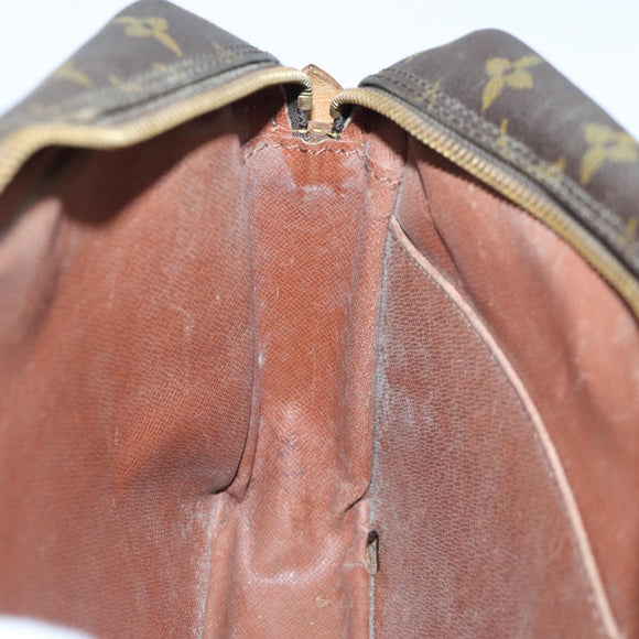 LOUIS VUITTON Monogram Compiegne 28 Clutch Bag M51845 LV Auth 87168