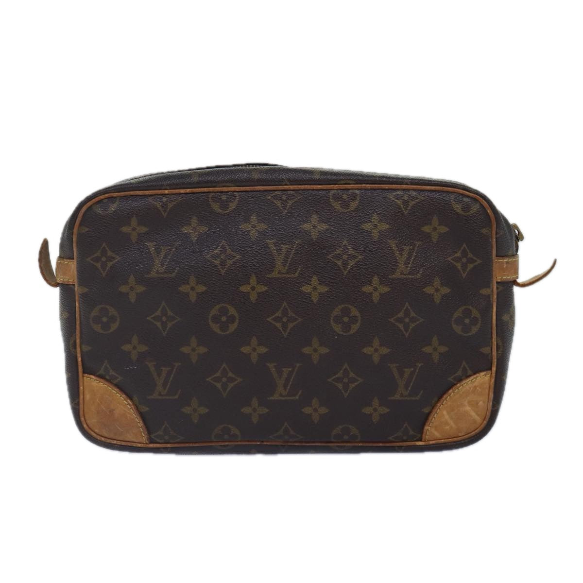 LOUIS VUITTON Monogram Compiegne 28 Clutch Bag M51845 LV Auth 87168 - 0