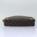 LOUIS VUITTON Monogram Compiegne 28 Clutch Bag M51845 LV Auth 87168-7