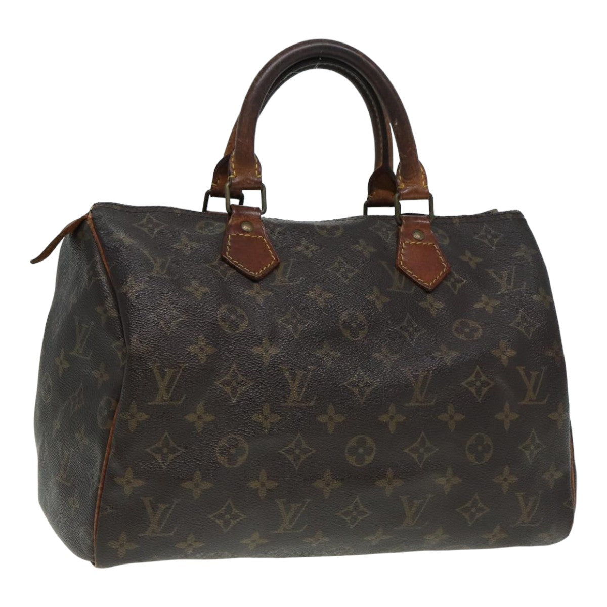 LOUIS VUITTON Monogram Speedy 30 Hand Bag M41526 LV Auth 87175