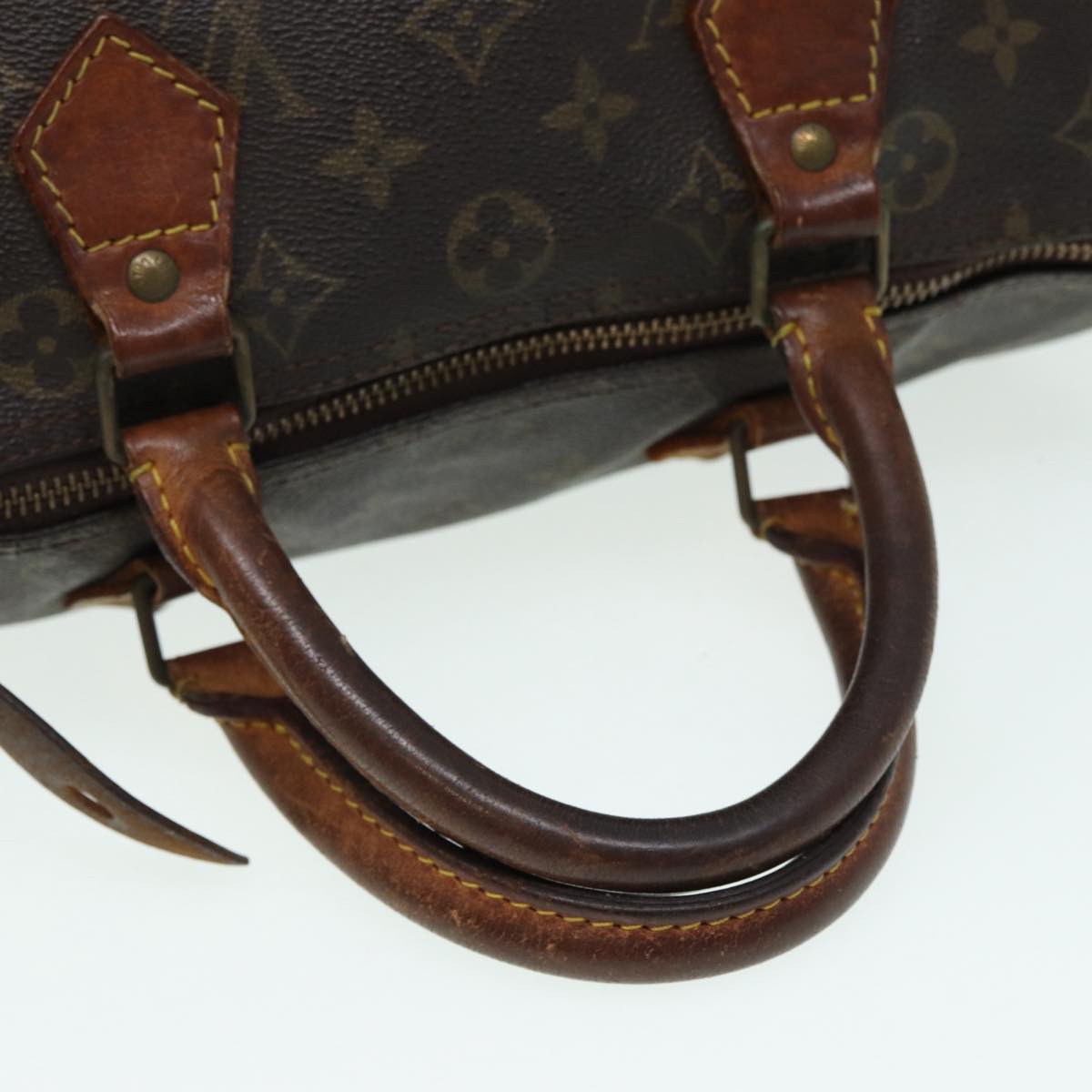 LOUIS VUITTON Monogram Speedy 30 Hand Bag M41526 LV Auth 87175