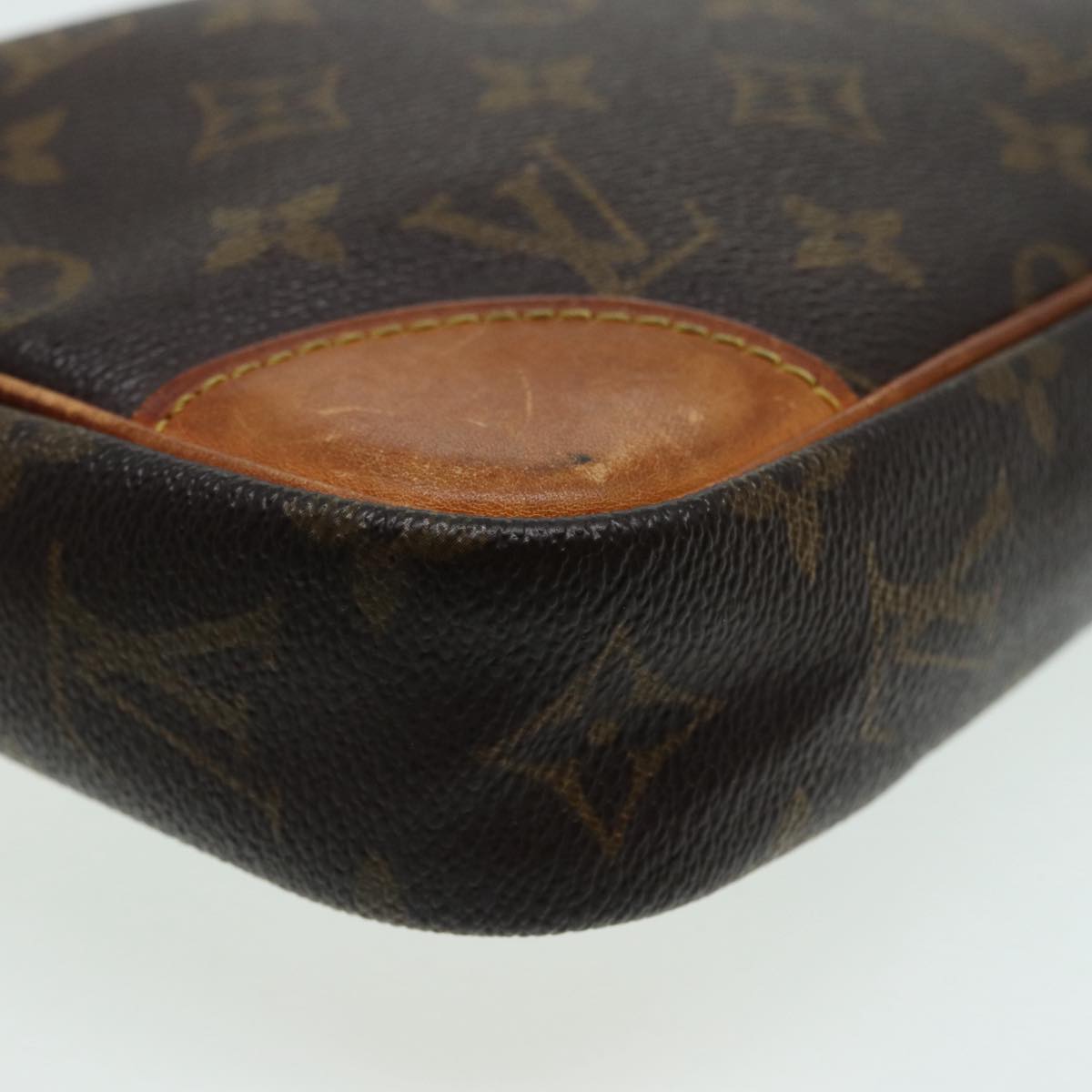 LOUIS VUITTON Monogram Marly Dragonne GM Clutch Bag M51825 LV Auth 87186