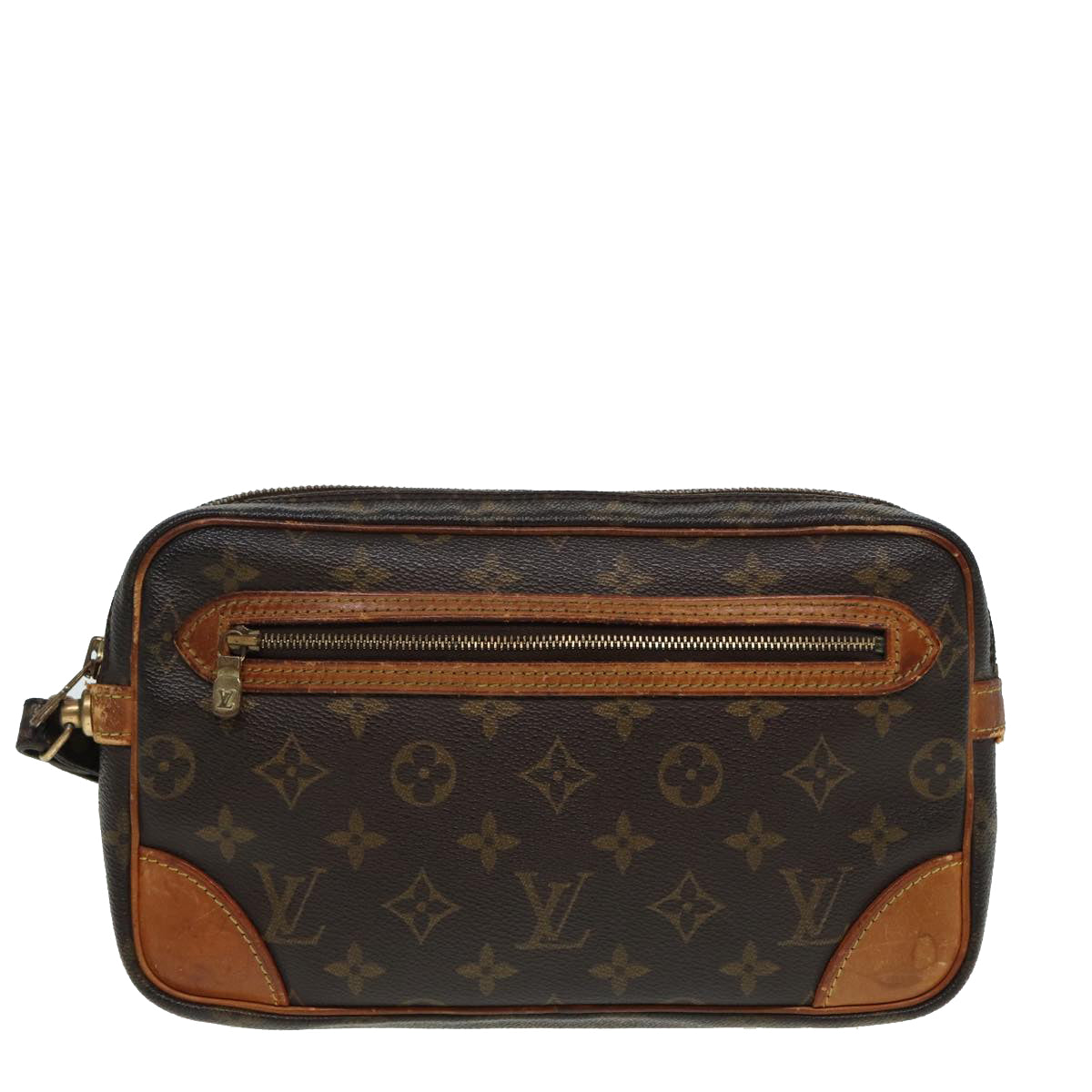 LOUIS VUITTON Monogram Marly Dragonne GM Clutch Bag M51825 LV Auth 87186