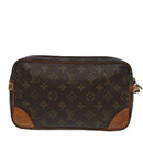 LOUIS VUITTON Monogram Marly Dragonne GM Clutch Bag M51825 LV Auth 87186-2