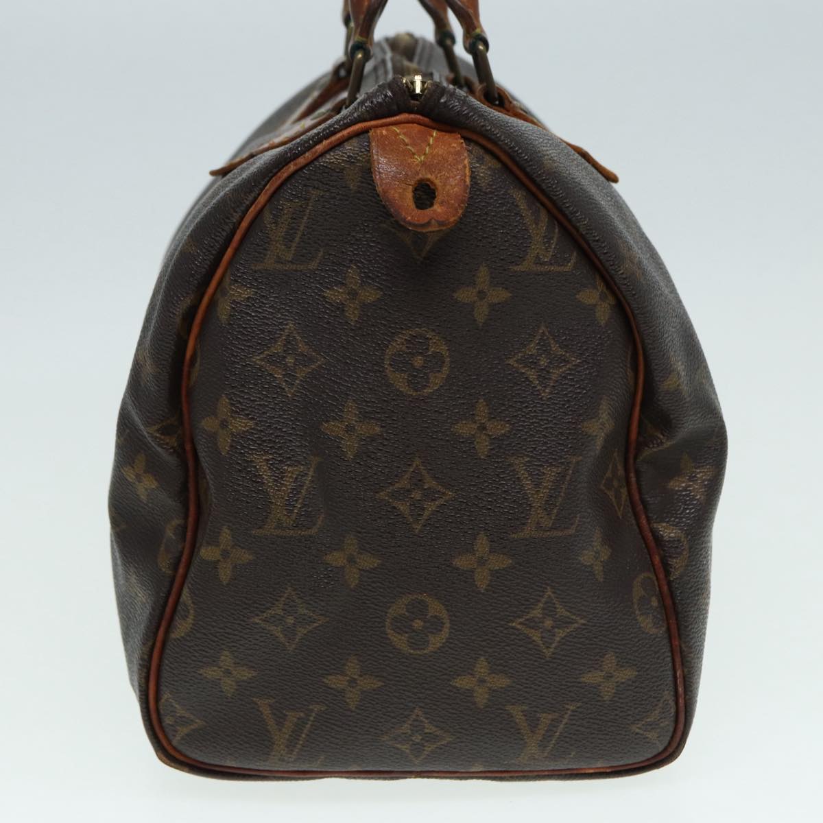 LOUIS VUITTON Monogram Speedy 30 Hand Bag M41526 LV Auth 87187