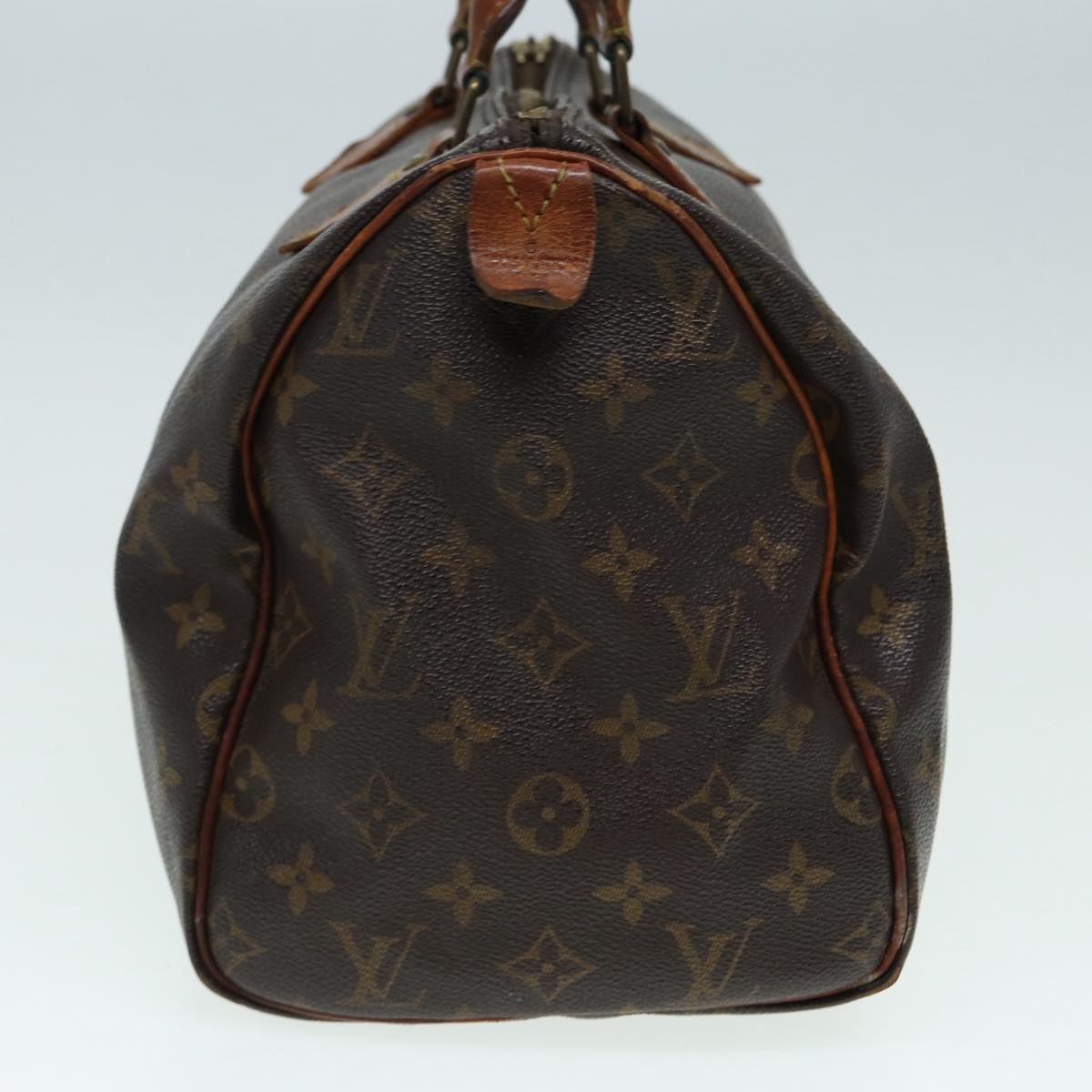 LOUIS VUITTON Monogram Speedy 30 Hand Bag M41526 LV Auth 87187