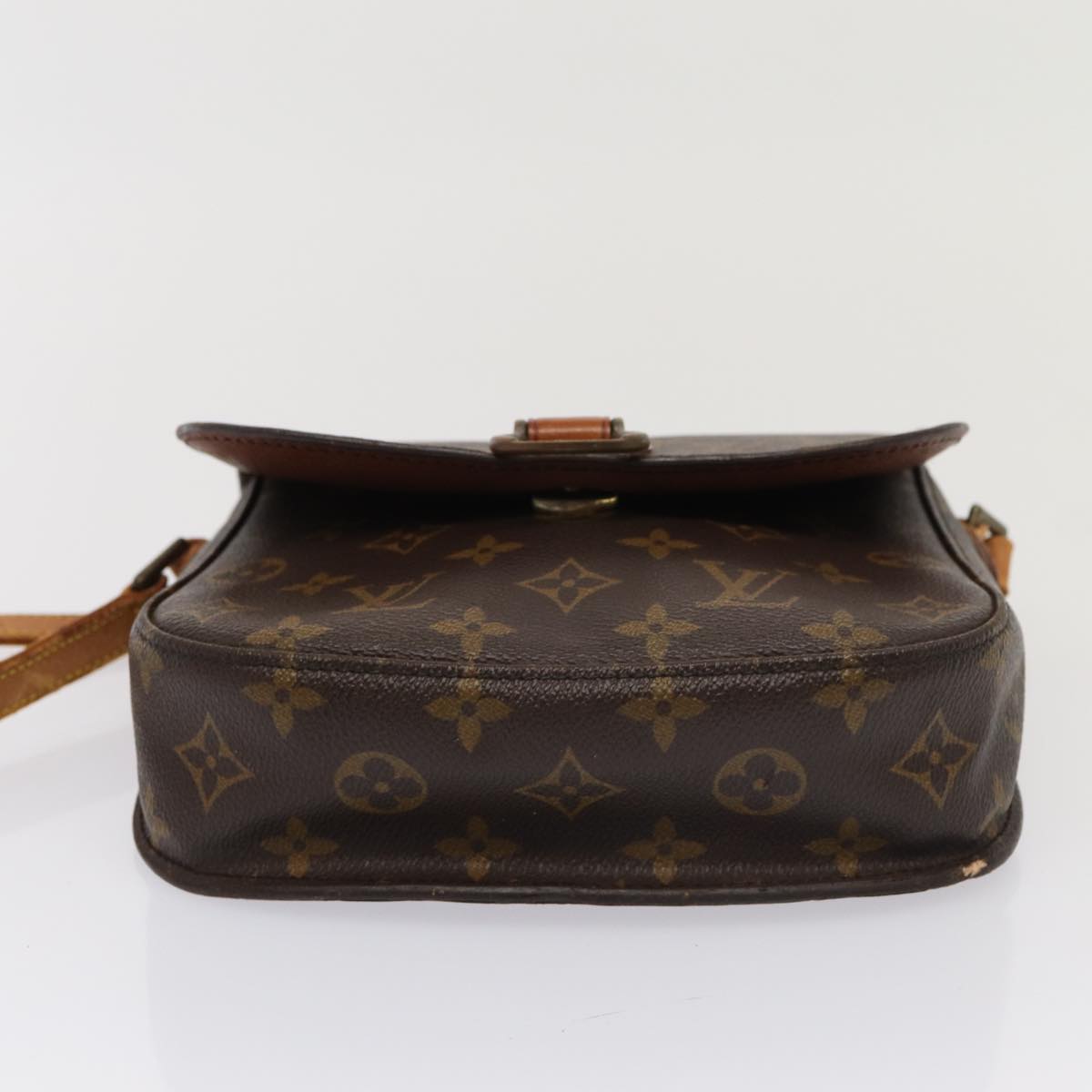 LOUIS VUITTON Monogram Saint Cloud MM Shoulder Bag M51243 LV Auth 87193