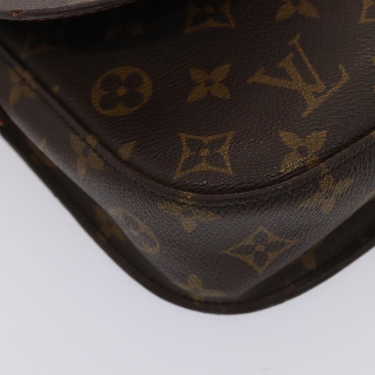 LOUIS VUITTON Monogram Saint Cloud MM Shoulder Bag M51243 LV Auth 87193