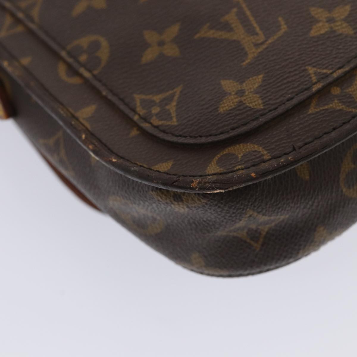 LOUIS VUITTON Monogram Saint Cloud MM Shoulder Bag M51243 LV Auth 87193