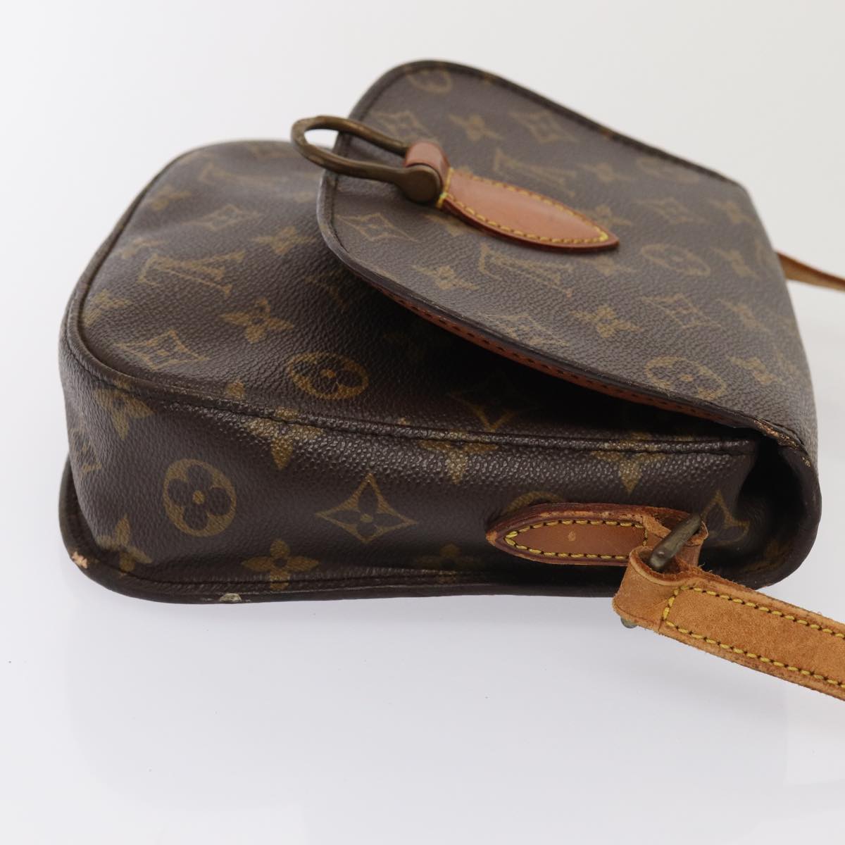 LOUIS VUITTON Monogram Saint Cloud MM Shoulder Bag M51243 LV Auth 87193