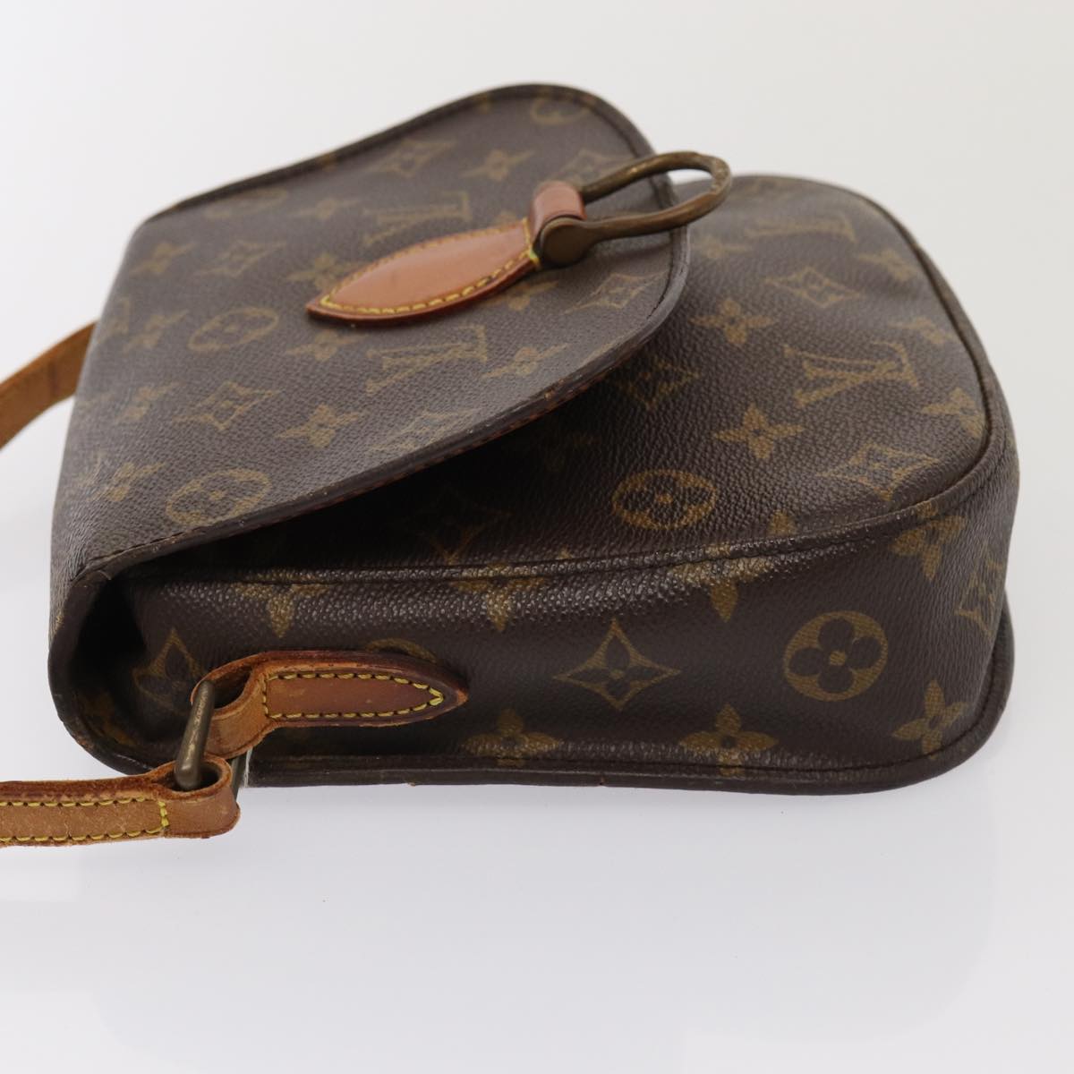 LOUIS VUITTON Monogram Saint Cloud MM Shoulder Bag M51243 LV Auth 87193