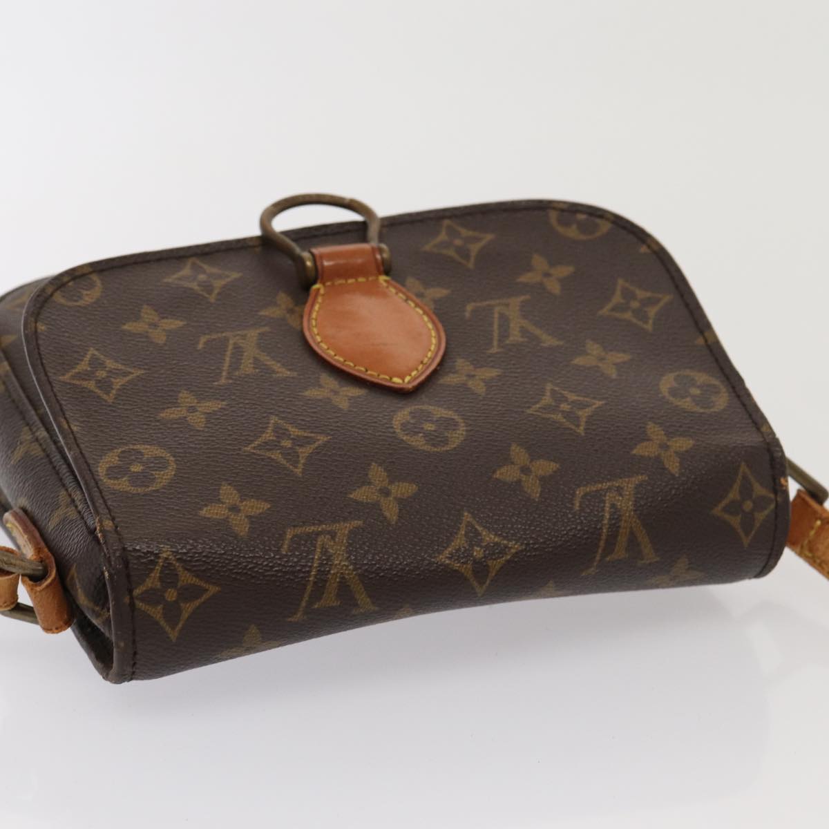 LOUIS VUITTON Monogram Saint Cloud MM Shoulder Bag M51243 LV Auth 87193