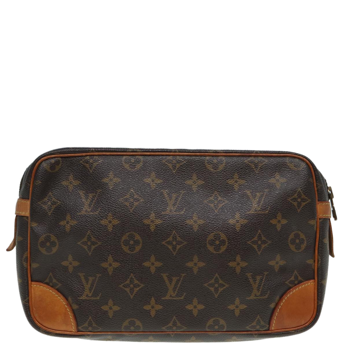 LOUIS VUITTON Monogram Compiegne 28 Clutch Bag M51845 LV Auth 87211 - 0