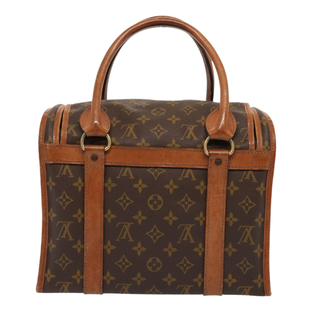 LOUIS VUITTON Monogram Sac Shan 30 Pet Carry M42024 LV Auth 87233 - 0