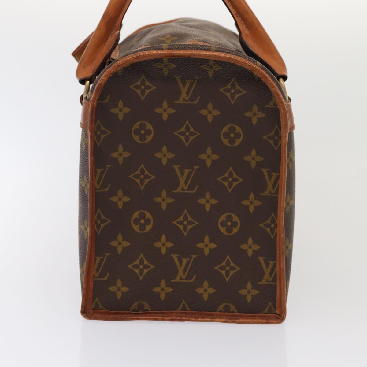 LOUIS VUITTON Monogram Sac Shan 30 Pet Carry M42024 LV Auth 87233