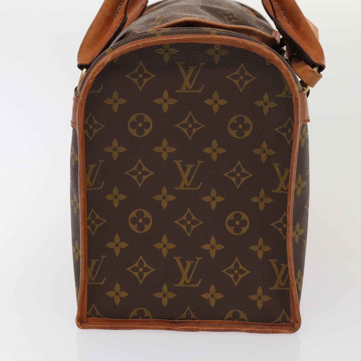 LOUIS VUITTON Monogram Sac Shan 30 Pet Carry M42024 LV Auth 87233